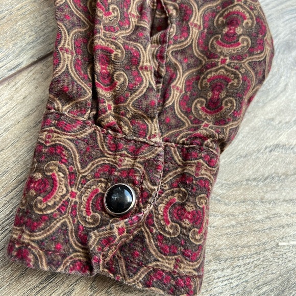 Boys roper western button down top size xs 4-5 - Picture 3 of 3
